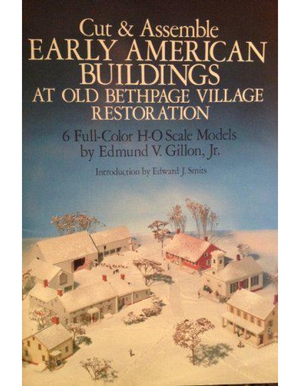 Cut and Assemble Early American Buildings at Old B...