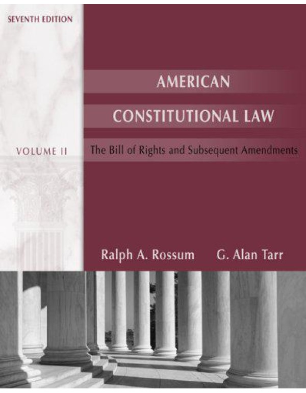 American Constitutional Law: The Bill of Rights An...