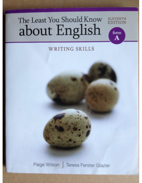 The Least You Should Know about English: Writing S...