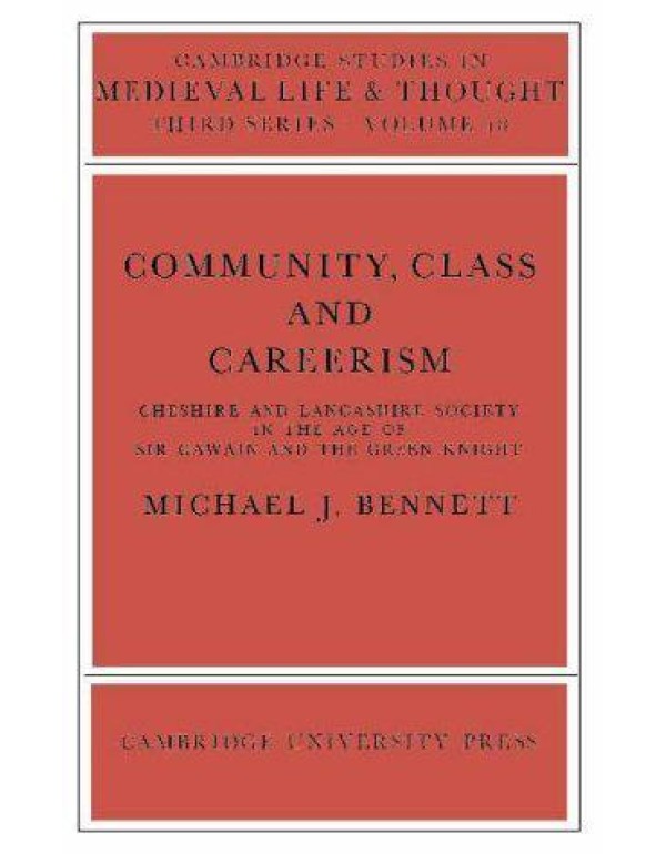 Community, Class and Careers (Cambridge Studies in...