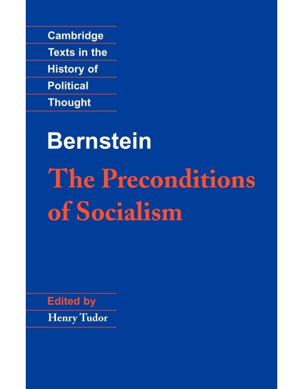 Bernstein: The Preconditions of Socialism (Cambrid...