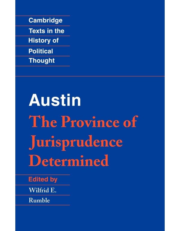 Austin: The Province of Jurisprudence Determined (...