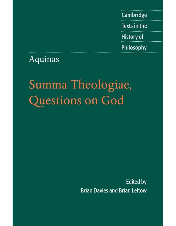 Aquinas: Summa Theologiae, Questions on God (Cambr...