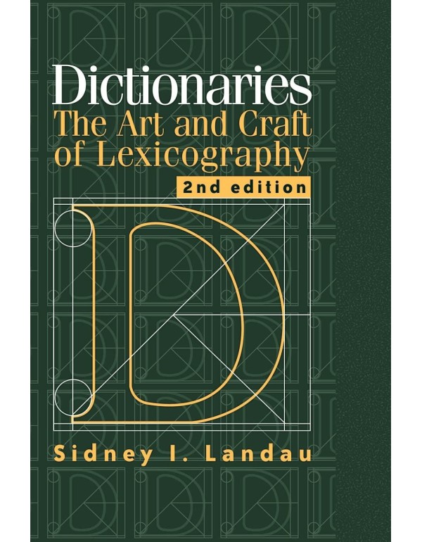 Dictionaries: The Art and Craft of Lexicography