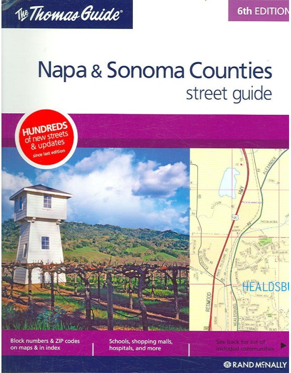 The Thomas Guide Napa & Sonoma Counties Street Gui...