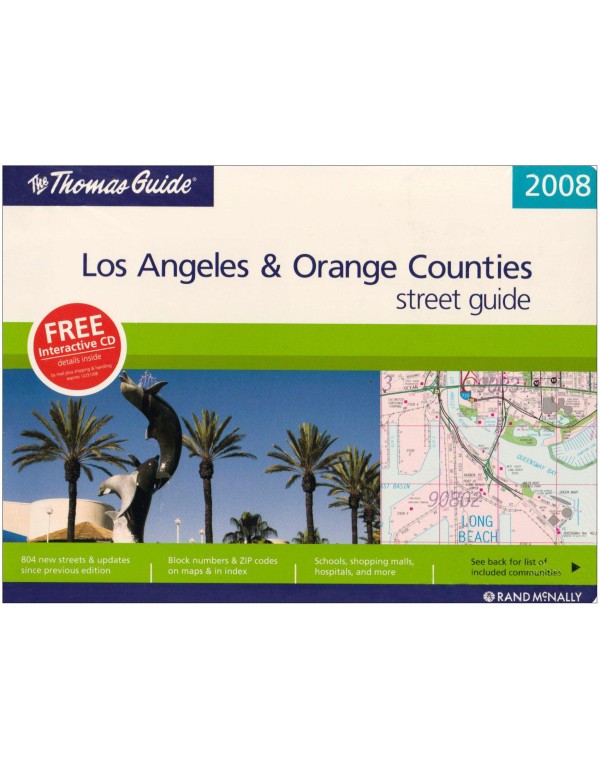 Thomas Guide 2008 Los Angeles & Orange Counties St...