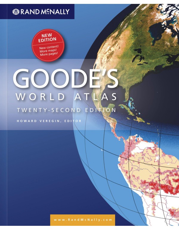 Goodes Atlas 22nd Hardcover (Goode's World Atlas)