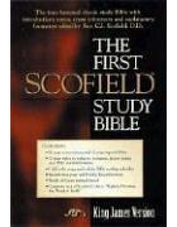 1st Scofield Bible (Black Bonded Leather)