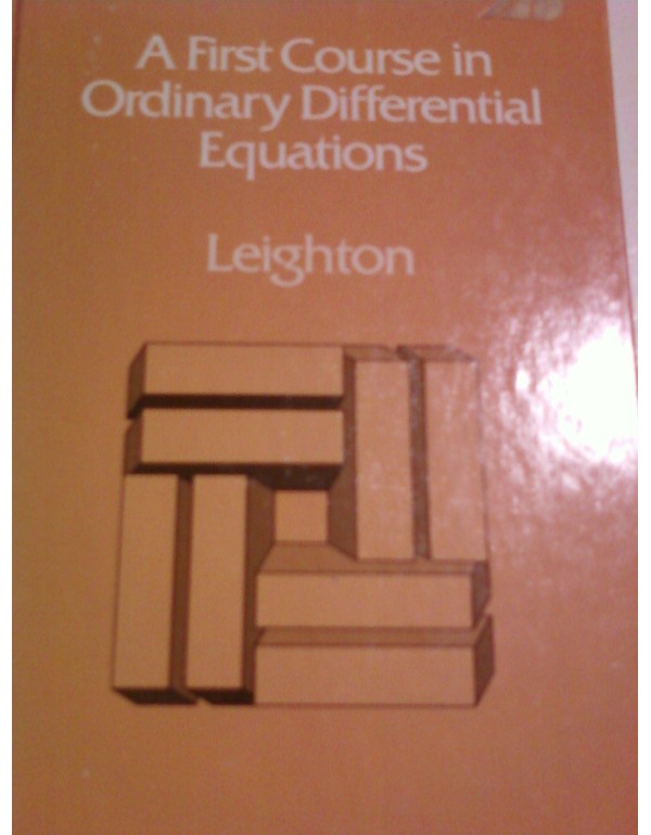 A first course in ordinary differential equations