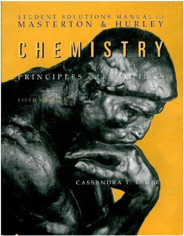 Chemistry: Principles and Reactions (Student Solut...