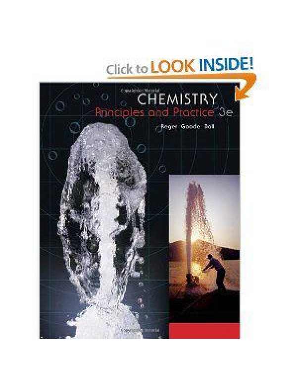 Chemistry: Principles and Practice