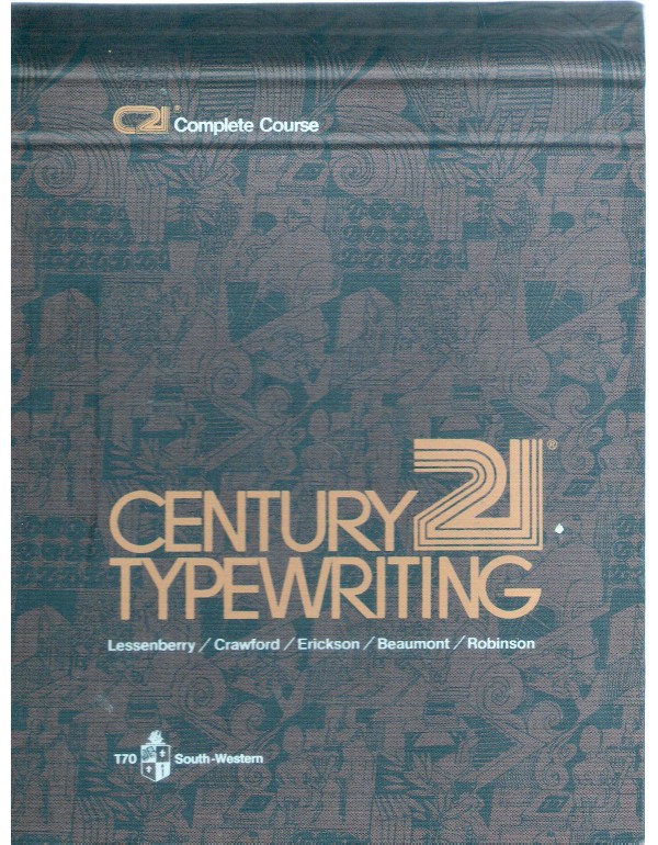 Century 21 Typewriting: First Year Course (T71)