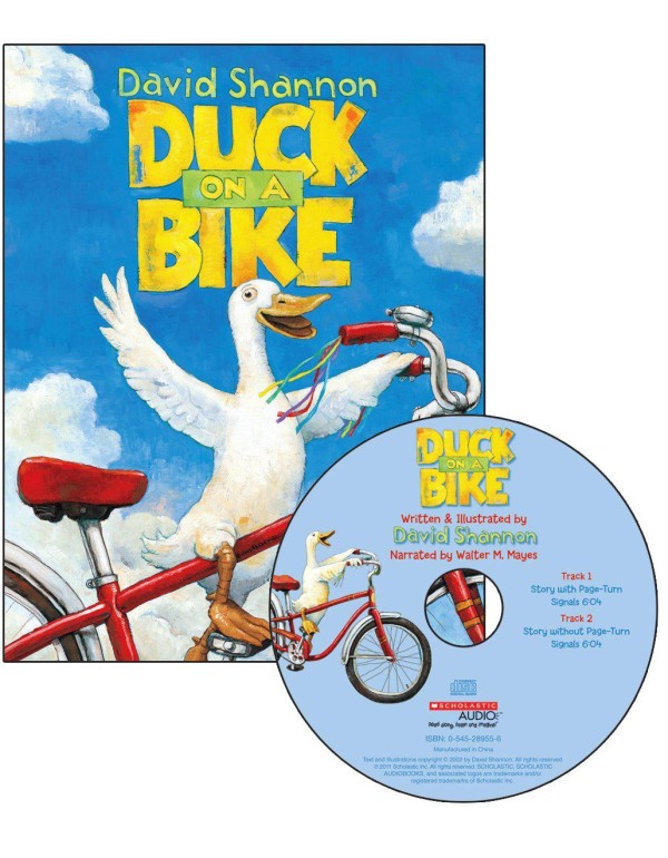 Duck on a Bike (Read Along Book & CD)