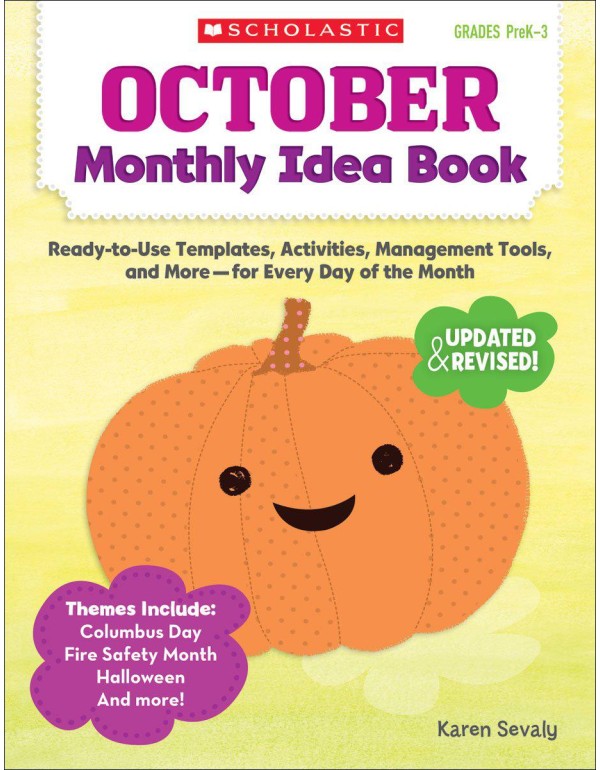 October Monthly Idea Book: Ready-to-Use Templates,...