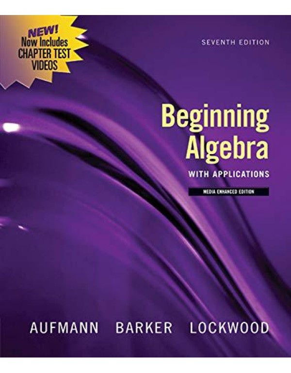 Beginning Algebra with Applications, Multimedia Ed...