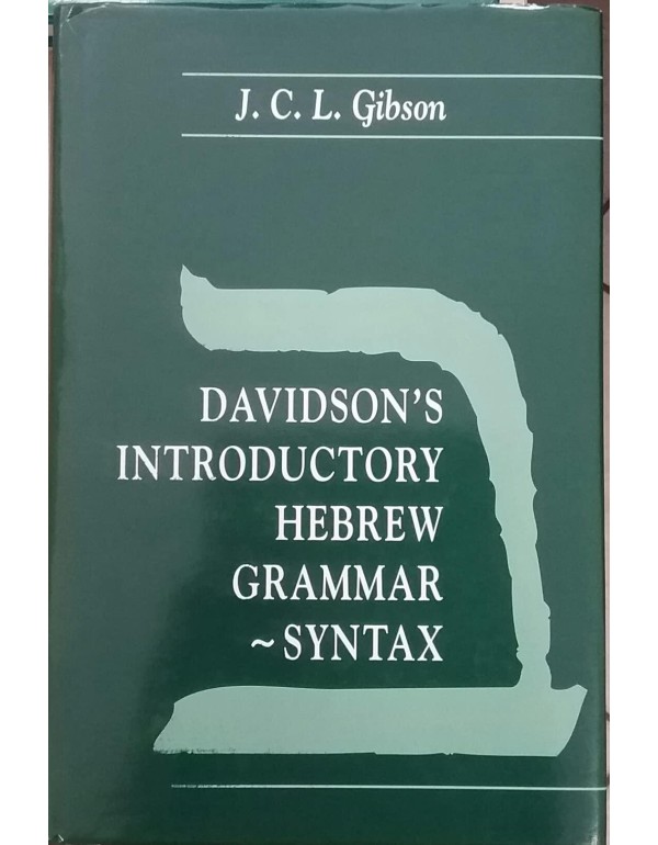 Davidson's Introductory Hebrew Grammar - Syntax