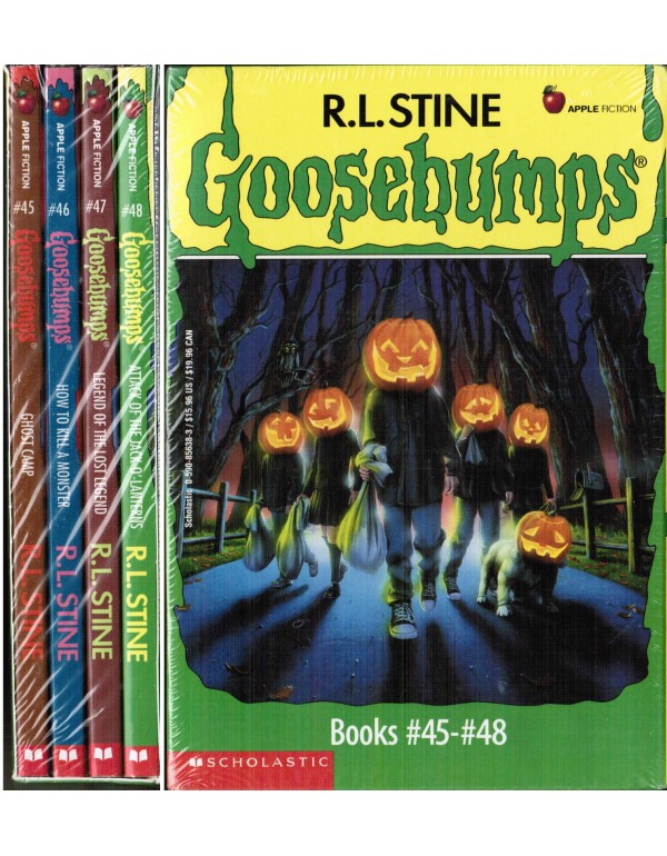 Goosebumps Boxed Set, Books 45-48: Ghost Camp, How...