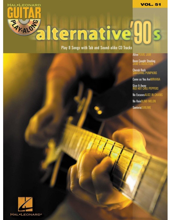 Alternative '90s: Guitar Play-Along Volume 51