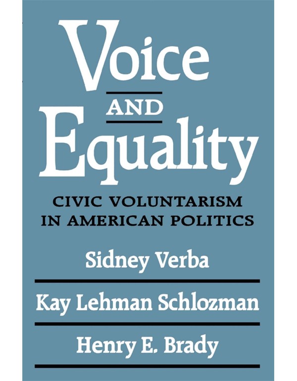 Voice and Equality: Civic Voluntarism in American ...