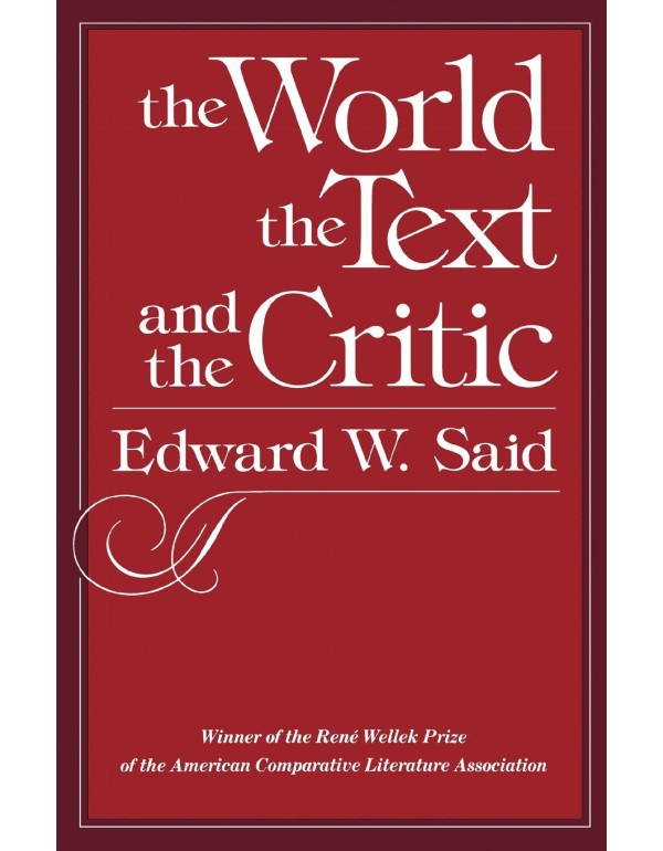 The World, the Text, and the Critic