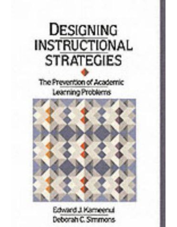 Designing Instructional Strategies: The Prevention...