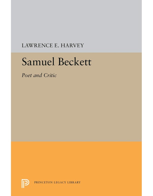 Samuel Beckett: Poet and Critic