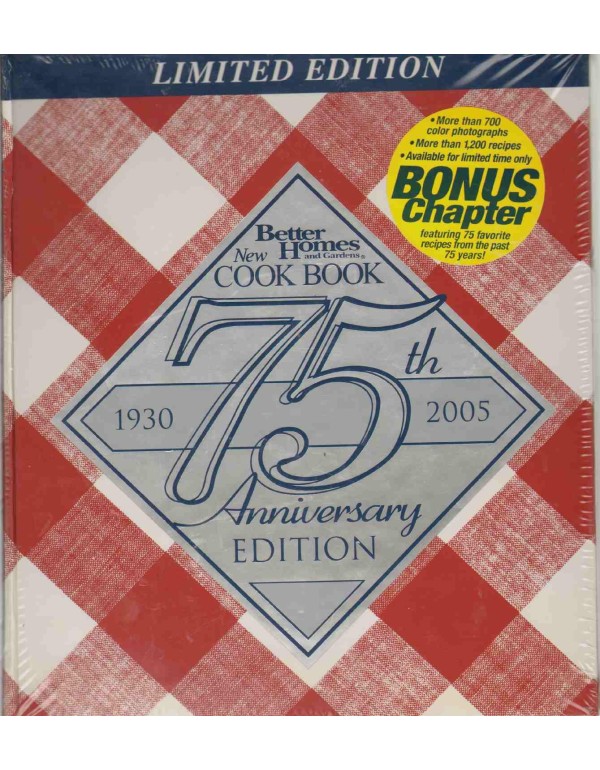 Better Homes and Gardens New Cook Book, 75th Anniv...