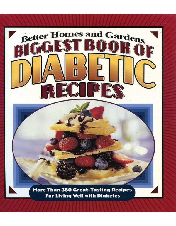 Biggest Book of Diabetic Recipes: More than 350 Gr...