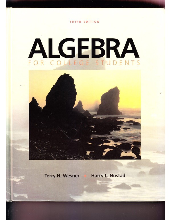 Algebra for College Students