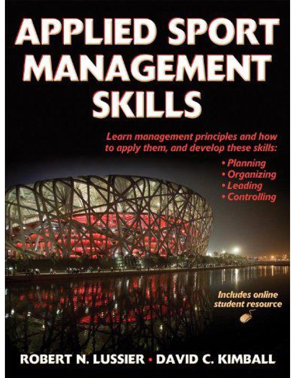 Applied Sport Management Skills (With Web Resource...