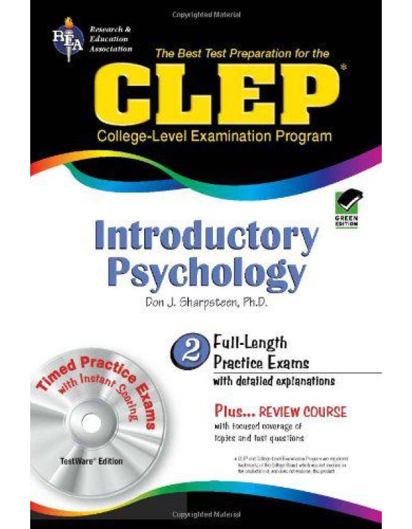 CLEP: Introductory Psychology, TestWare Edition (B...