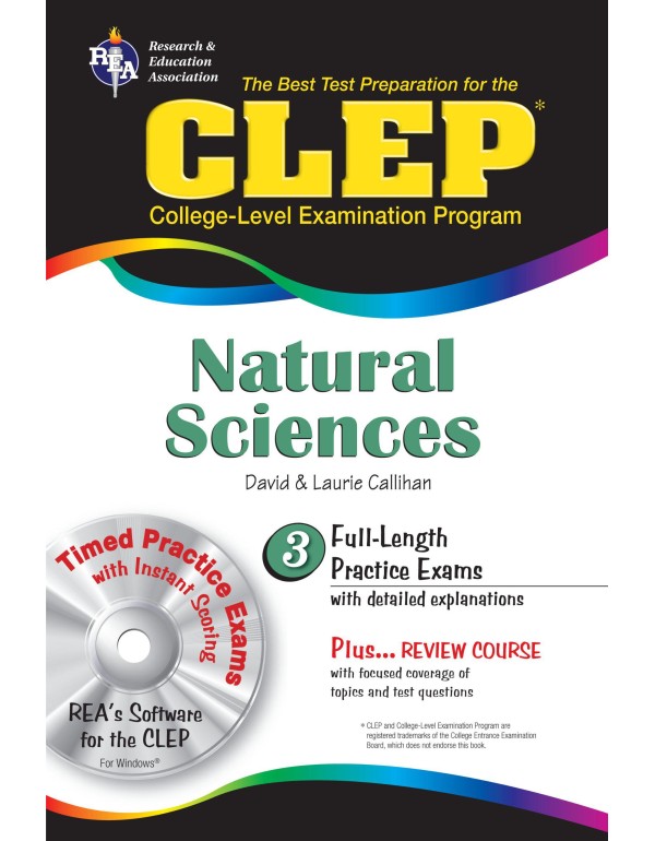 CLEP Natural Sciences w/ CD-ROM (CLEP Test Prepara...