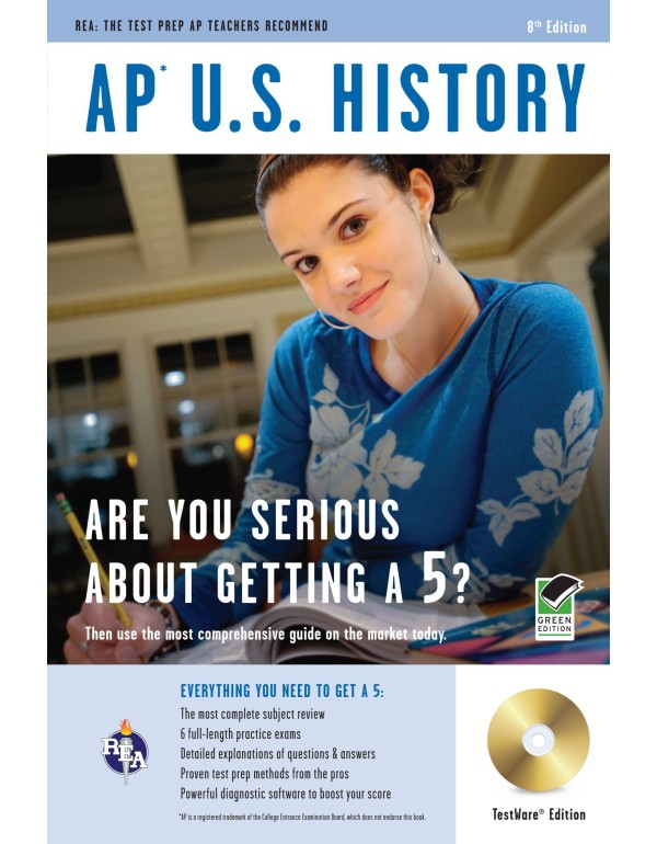 AP United States History w/CD-ROM: 8th Edition (Ad...