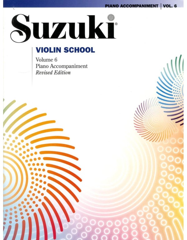 Suzuki Violin School, Vol 6: Piano Acc.