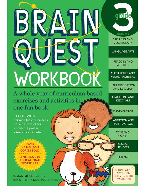 Brain Quest Workbook: Grade 3