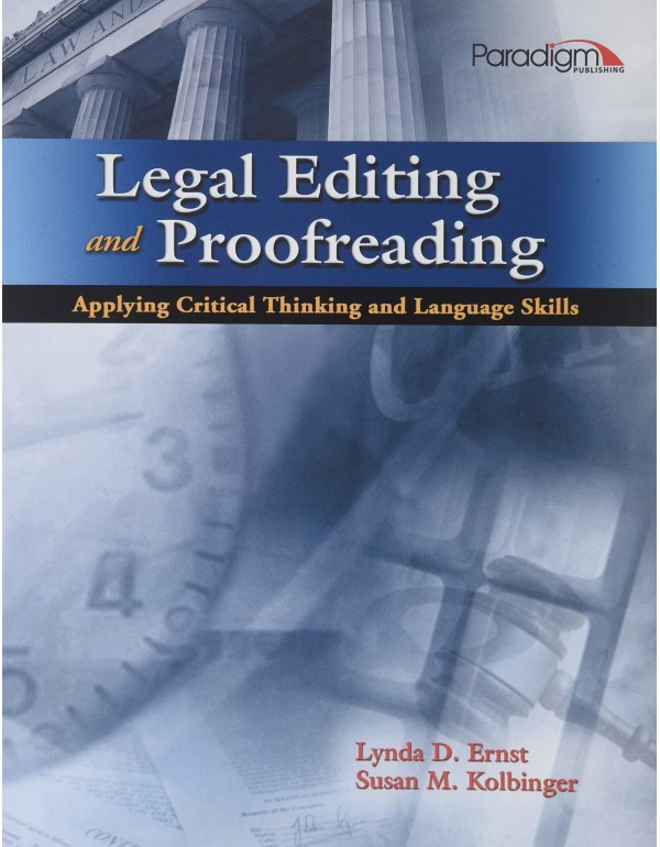 Legal Editing and Proofreading: Applying Critical ...