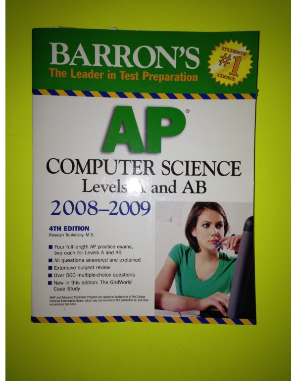 Barron's AP Computer Science, Levels A and AB