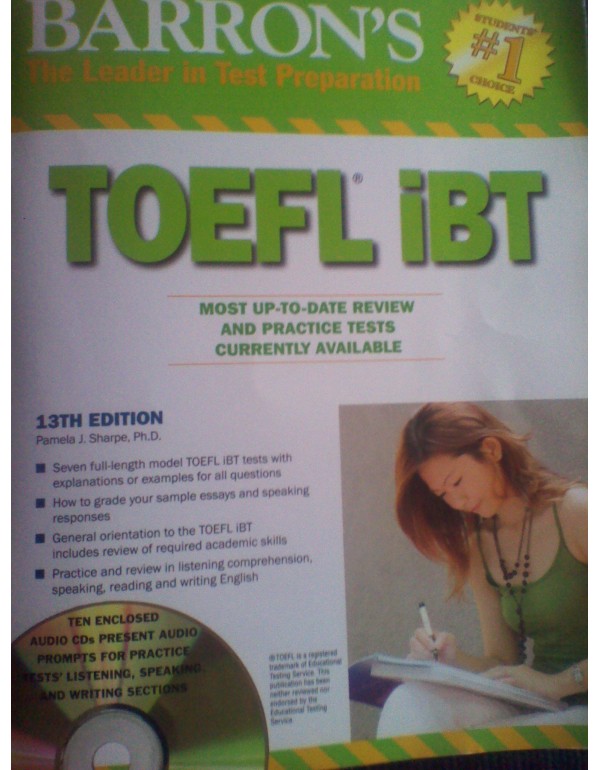 Barron's TOEFL iBT: Internet-based Test