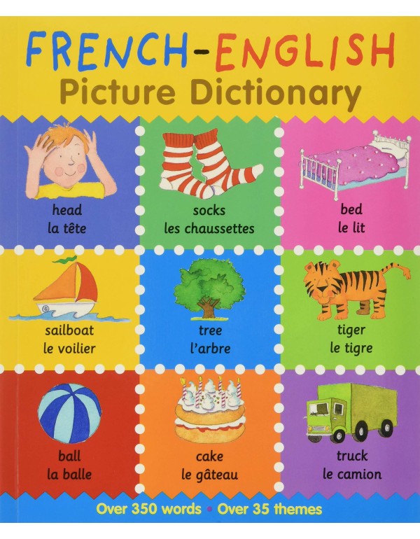 French-English Picture Dictionary: Learn French fo...