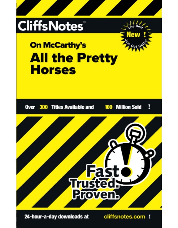 CliffsNotes on McCarthy's All the Pretty Horses (C...