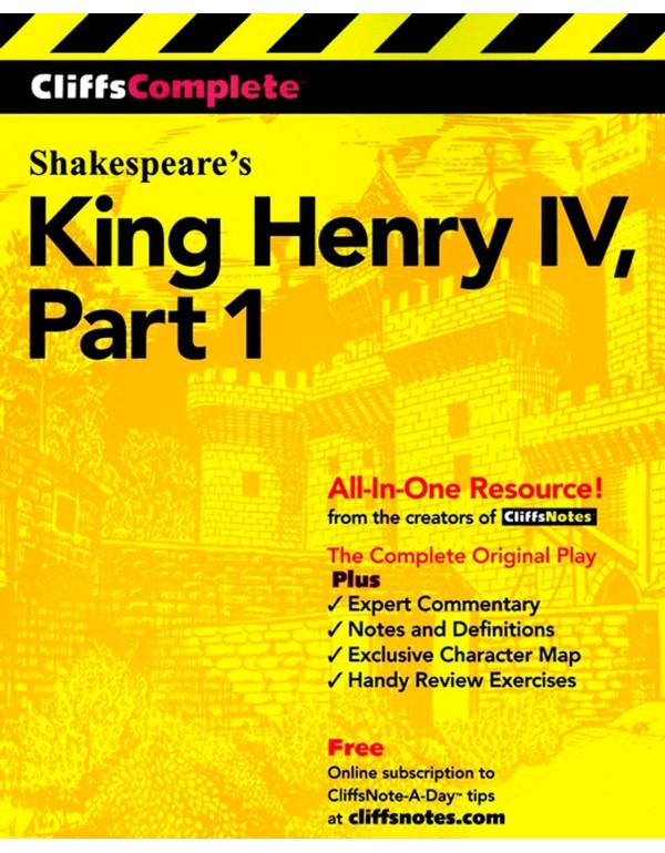 CliffsComplete King Henry IV, Part 1