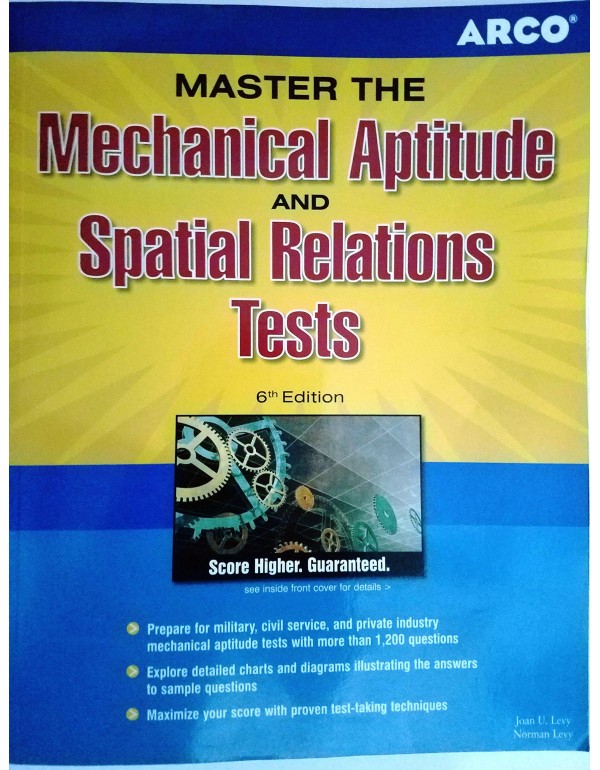 ARCO Mechanical Aptitude and Spatial Relations Tes...