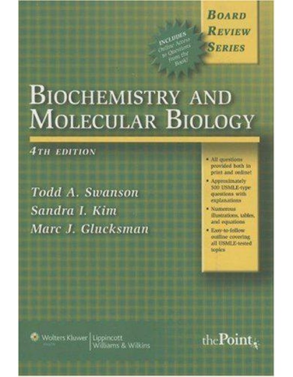 BRS Biochemistry and Molecular Biology, Fourth Edi...