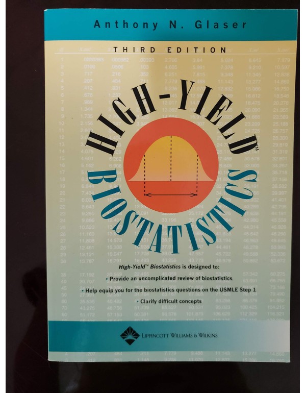 High-Yield Biostatistics 3rd ed