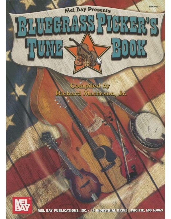 Mel Bay Bluegrass Picker's Tune Book