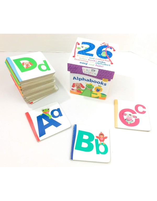 Alphabooks: 26 Bright and Colorful Letter Books Ma...