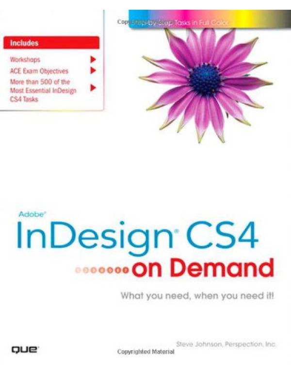 Adobe Indesign CS4 on Demand