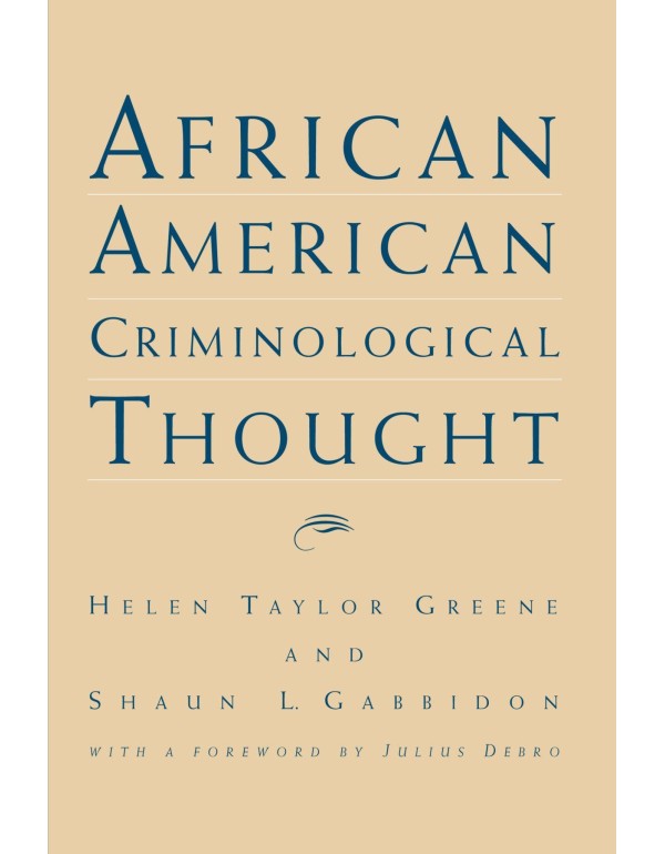 African American Criminological Thought