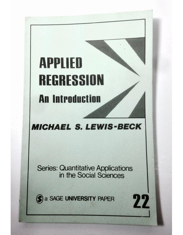 Applied Regression: An Introduction (Quantitative ...