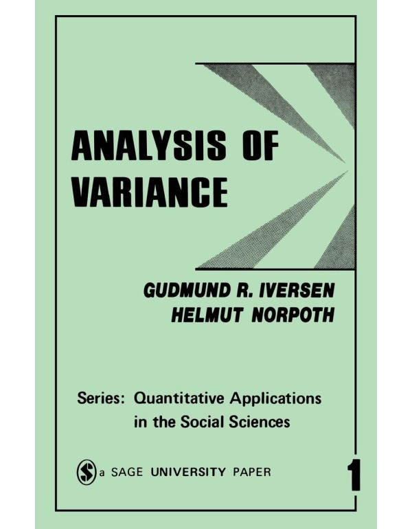 Analysis of Variance (Quantitative Applications in...